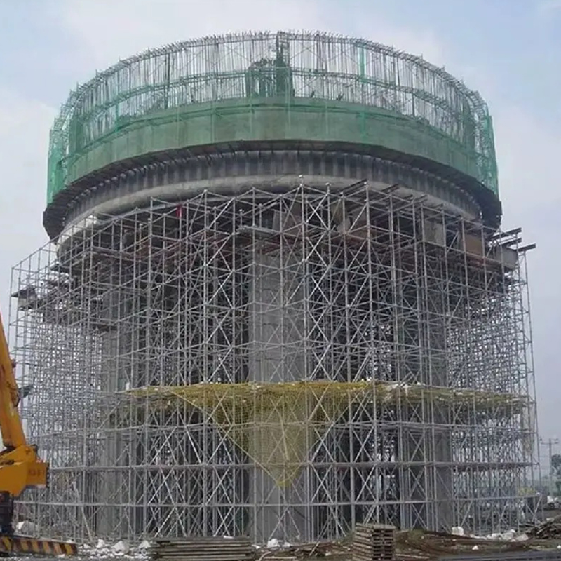 Hot-Dip Galvanized Ringlock Scaffolding for Heavy Infrastructure